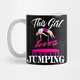 Trampolines Gift Idea Women Jumping Fitness Mug